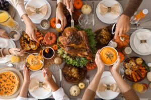 thanksgiving dinner and dental health