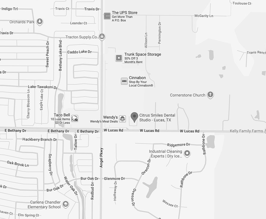 Citrus Smiles Dental Studio in Lucas on map