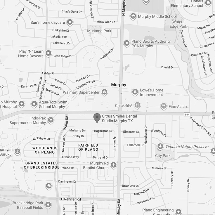 Citrus Smiles Dental Studio in Murphy on map