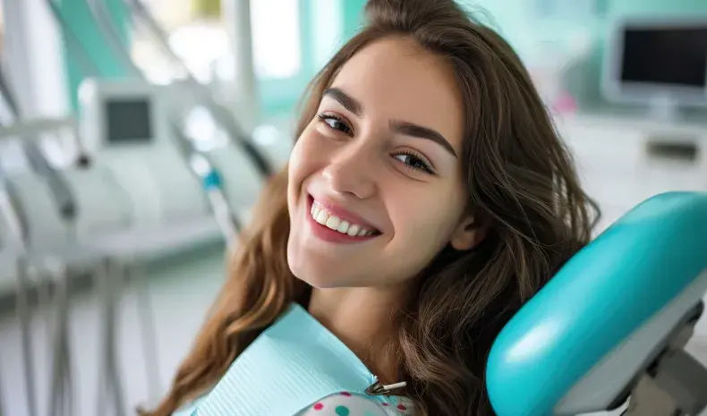 patient at the dentist
